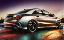 Cars mercedes benz cla 250 amg Desk Mat Stitched