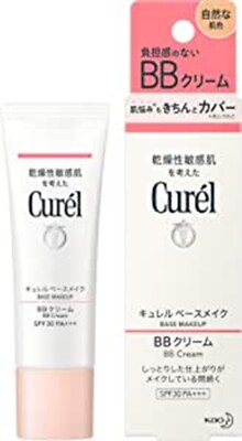 KAO Curel Base Makeup BB Cream Natürlicher Hautton 35g LSF30 PA+++