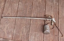 Balkenwaage, Laufgewichtswaage, Stangenwaage, Stabwaage Hängewaage antik 
