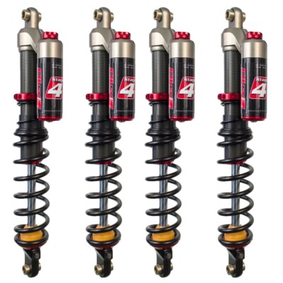 ELKA Suspension STAGE 4 Front & Rear Shocks CAN-AM OUTLANDER L 450 PRO HUNTER 16