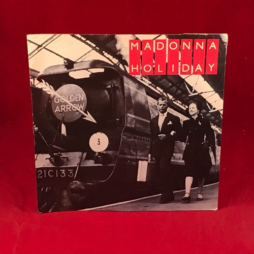 MADONNA Holiday 1983 UK 7" vinyl single EXCELLENT CONDITION original 45 ##