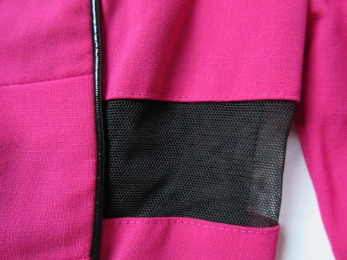 NWT Catherine Malandrino Black Label Psycho Hot Pink Stretch Wool Dress 0 $590 - Picture 8 of 11