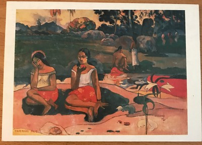 Carte Postale - Paul GAUGUIN Nave Nave Moe - Size 10x15cm