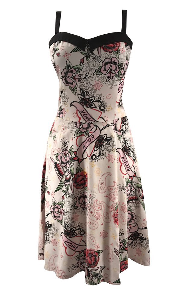 Altea Abito ADELLE Svasato Con Stampa Maxi Floreale Donna - Outlet - Foto 7