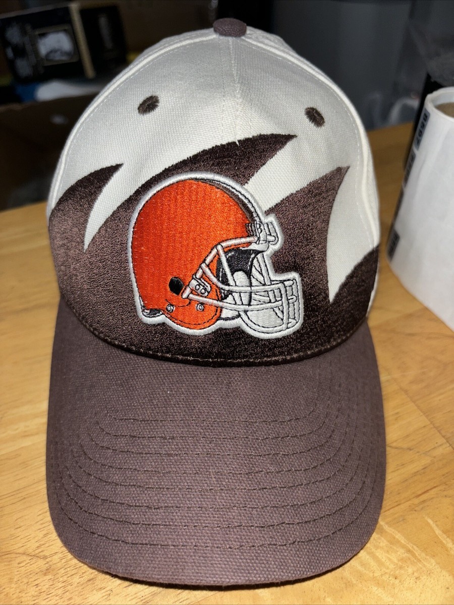 Vintage Cleveland Browns Shark Tooth Adjustable Hat LOGO Reebok