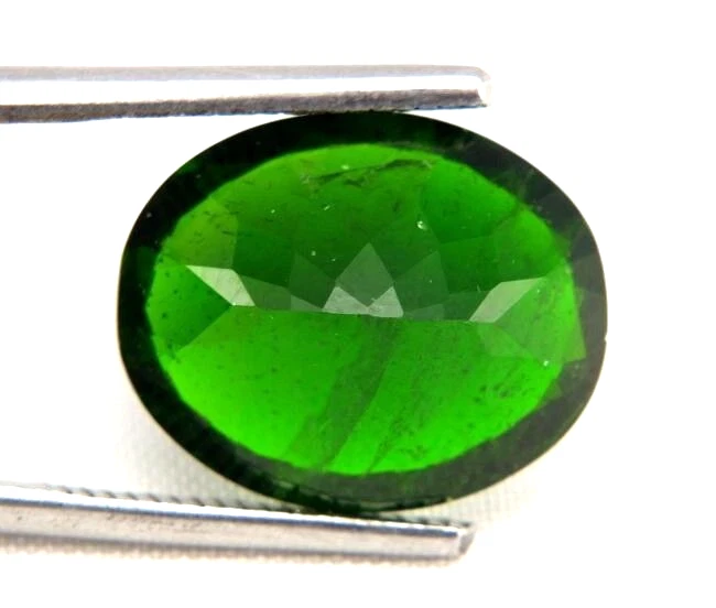 SHOLA Echt 7,46 Ct Natürlicher Chrom Diopsid aus Russland - Bild 3 von 3