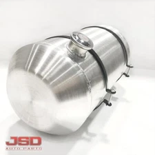 11 5/8 Gallon 12'' x24" 3/8NPT Outlet End Fill Spun Aluminum Gas Tank Fuel Tank 