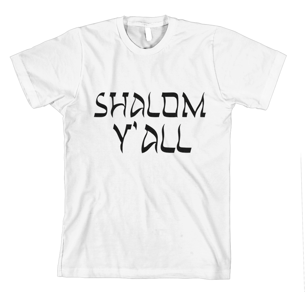 SHALOM Y'ALL JEWISH Unisex Adult T-Shirt Tee Top | eBay