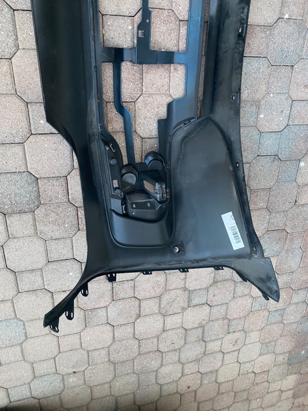 OEM BMW i8 ORIGINAL I12 Rear bumper panel cove blue black spoiler buffer LED