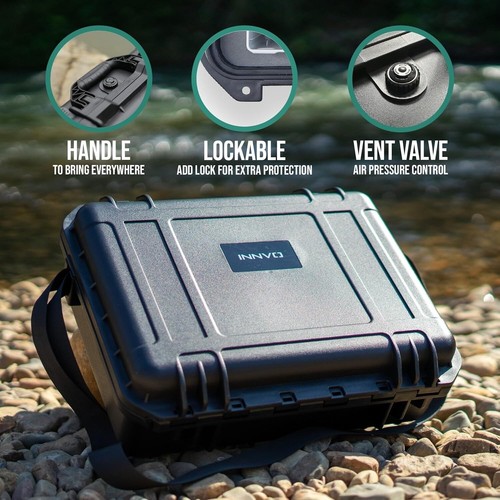 Waterproof Case for Starlink Mini, Travel Case with Customized Foam for Starlink - Picture 12 of 12