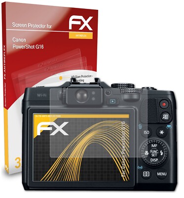 AtFoliX FX-Clear Displayschutzfolie Für Canon PowerShot G16 – Ultraklar Und Kratzfest