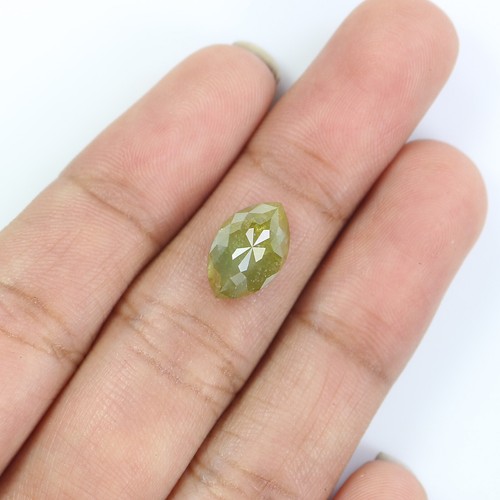 3.06 CT Natural Loose Marquise Cut Diamond 11.60 MM Yellow Color Diamond QL6773 - Picture 3 of 8