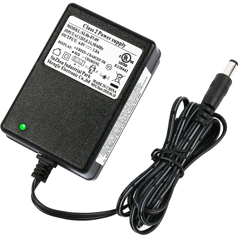 6v toy car battery charger sales