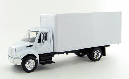8 Inch - International 4200 Box Delivery Truck 1/43 Scale Diecast Metal Model - Picture 3 of 4