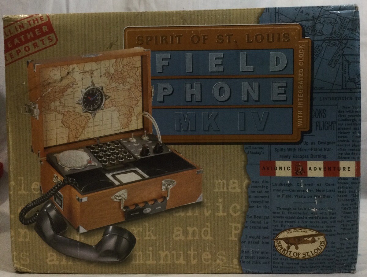 Téléphone Spirit of St Louis modèle Field Phone Mark II - Collection