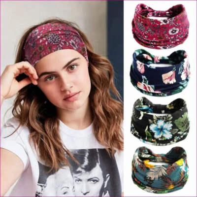 Elevate Your Style with Solid Colour Knot Wide Headbands