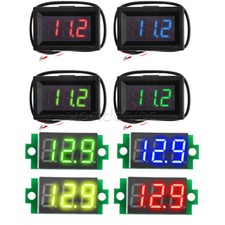 DC0-30V 0.36inch 3-Wire Dig Display Red Led Panel Voltage Meter Voltmeter Tester
