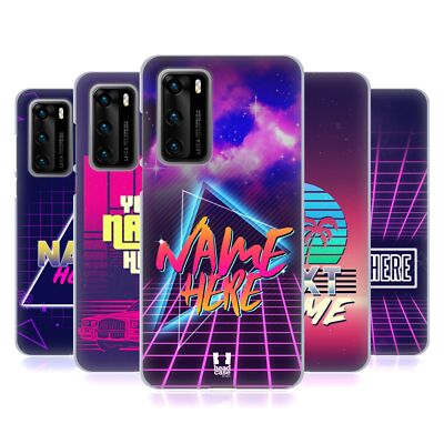 CUSTOM CUSTOMIZED PERSONALIZED 80'S GRAPHICS SOFT GEL CASE FOR HUAWEI PHONES 4