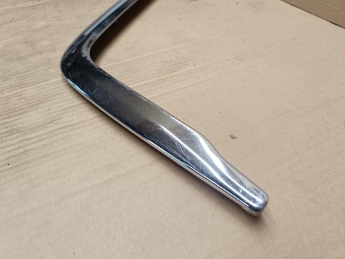 1993 Mercedes-Benz S-Class W140 Front Bumper Left Side Chrome Trim - Picture 2 of 8