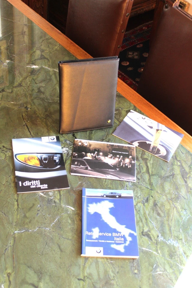 ASTUCCIO ORIGINALE BMW X5 3.0d CON LIBRETTI DOCUMENTAZIONE ORIGIN - Immagine 2 di 4