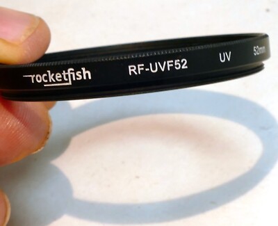 Rocketfish 52mm UV Clear Filter RF-UVF52