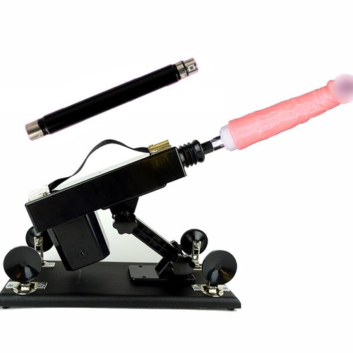 Sex Machine Kit Thrusting Telescopic Realistic Dildo Dong Vibrator Adult Sex Toy - Picture 25 of 57