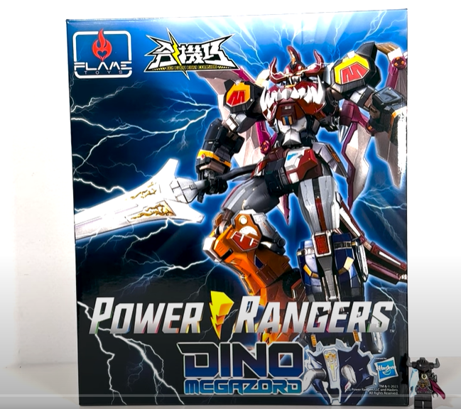 Flame Toys Go! Kara Kuri Combine Dino Megazord Power Rangers