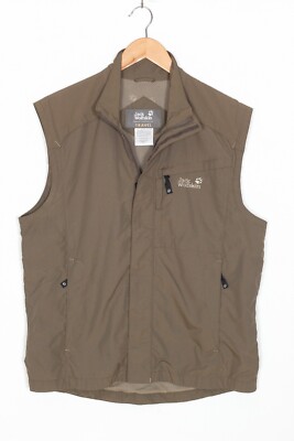 JACK WOLFSKIN TRAVEL Gilet Vest Jacket Waistcoat Men Size M UK 36/38 VR3041