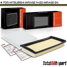 Engine & Cabin Air Filter for Mitsubishi Mirage 2014-2022 Mirage G4 L3 1.2L