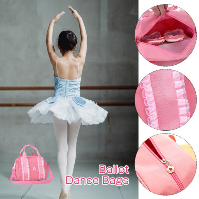 1pcs Cute Dance Bag Ballet Tote Ballet Shoulder Bag Lace Swim Bag For Kids  Girl UK