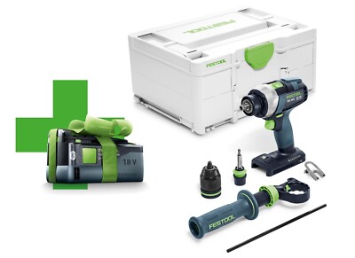 Festool Akku-Bohrschrauber QUADRIVE TDC 18/4 I-Basic-5,0 gratis Akku - 577052