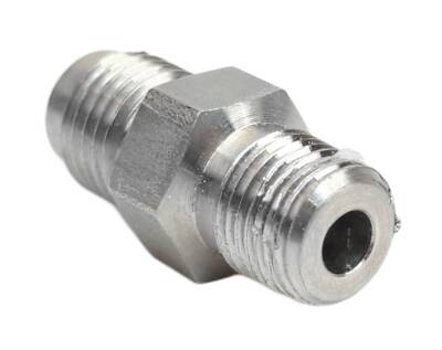 Brennan 2404-04-02-SS Stainless Steel 1/4'' Flare X 1/8'' Male Straight Adapter