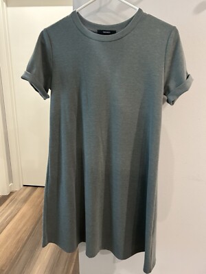 Forever 21 T Shirt Dress Green Medium | eBay