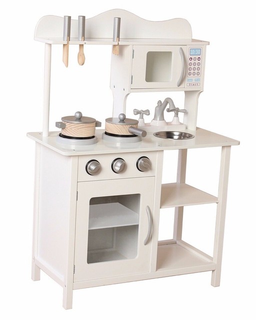 Wood Children S Kitchen Of Toy Play For Children 4581 For Sale Ebay