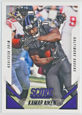 2015 Panini Score Football - Kamar Aiken - Baltimore Ravens - Base - #300