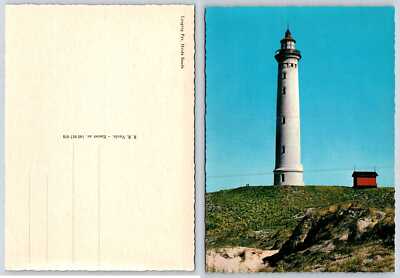 Holmsland Klit Hvide Sande Denmark LYNGVIG LIGHTHOUSE Postcard V824