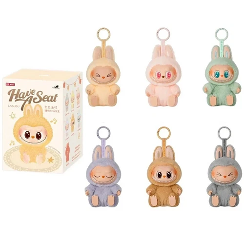AUTHENTIC POP MART LABUBU The Monsters Exciting Macaron Pendant Plush Sealed Bag