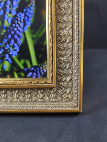 Italian Antique Gold Weave Woven Layered Ornate Picture Photo Frame 4"x6" - Picture 6 of 10