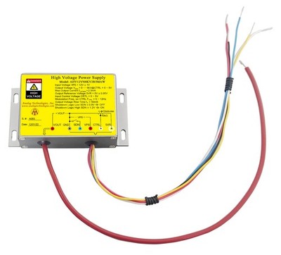 AHV12VN8KV2R5MAW High Voltage DC-DC Power Supply 12V Input  8kV 2.5mA Output