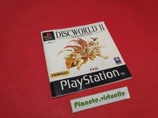 MANUAL DISCWORLD II PS1 PLAYSTATION 1 EUR🌟