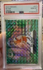 Bo Nix 2024 Panini Mosaic - NFL Debut #271 Green Mosaic Prizm (RC) PSA 10