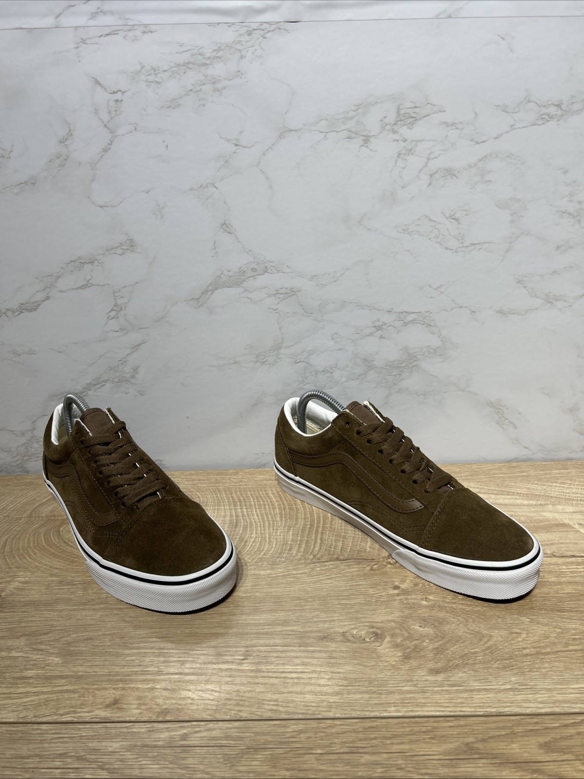 Vans Old Skool Sepia Orange Low Top Skate Sneakers VN000E9T0E0 Sz 7.5 New thumbnail 11