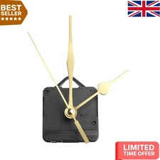 DIY Long Shaft Clock Movement - Luxurious Gold, Quiet Quartz Mechanism