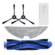 Main Roller Side Brush Filter Mop Cloth for RoboVac L35 for Hybrid Robot Vacuum