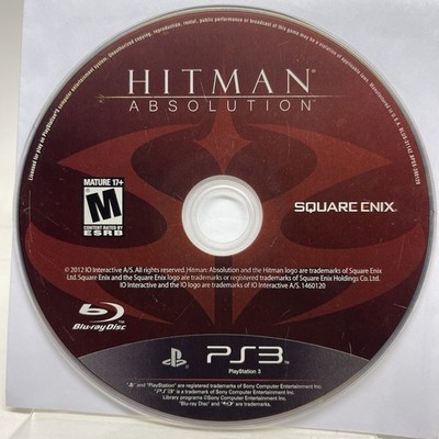 Hitman: Absolution (Sony PlayStation 3 PS3, 2012) Disc Only Tested Working