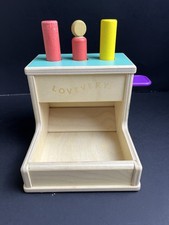 Lovevery Wooden Peg Drop Thinker Play Kit Baby 11-12 Months Montessori Toy