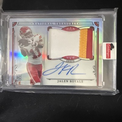 2025 National Treasures Jalen Royals True RPA /35 #187 KC Chiefs