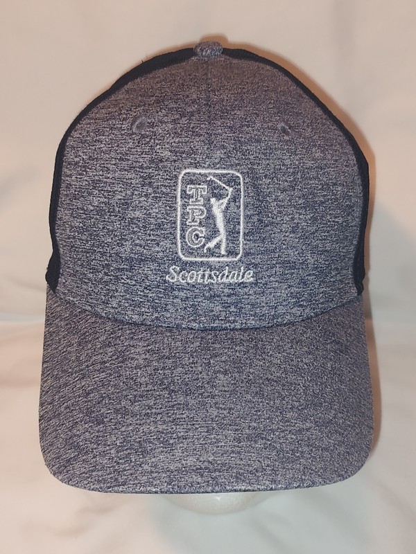 AHEAD Golf Hat Cap TPC Scottsdale Waste Management Adjustable Strap Navy