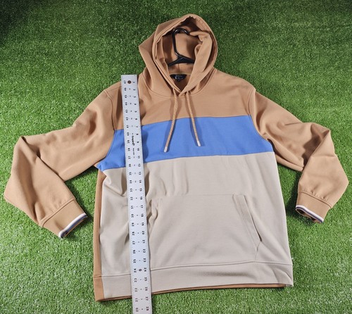 Ben Sherman Sportswear Full Zip Athletic Hoodies Long Sleeve Men's Size L Beige - Picture 4 of 8