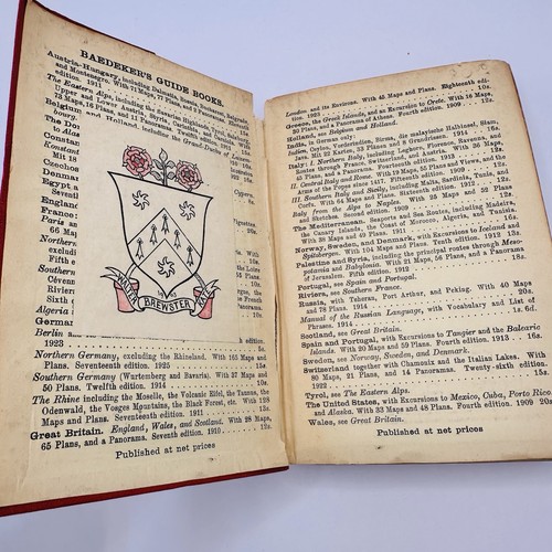 Lot Of 2 Baedeker’s Spain and Portugal Guidebook 1908 & 1913 Handbook Travel - Picture 22 of 24